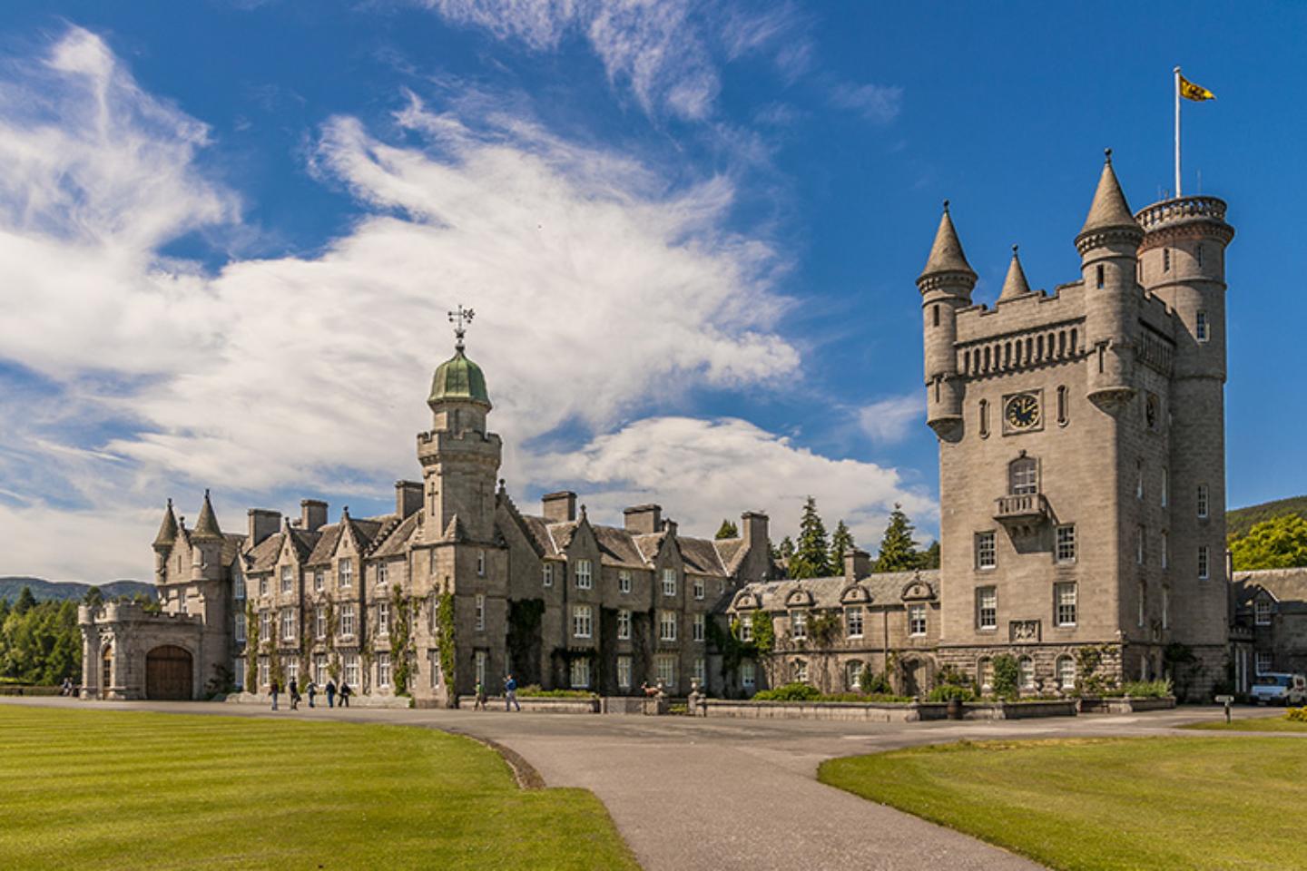 Balmoral Castle in the Cairngorms