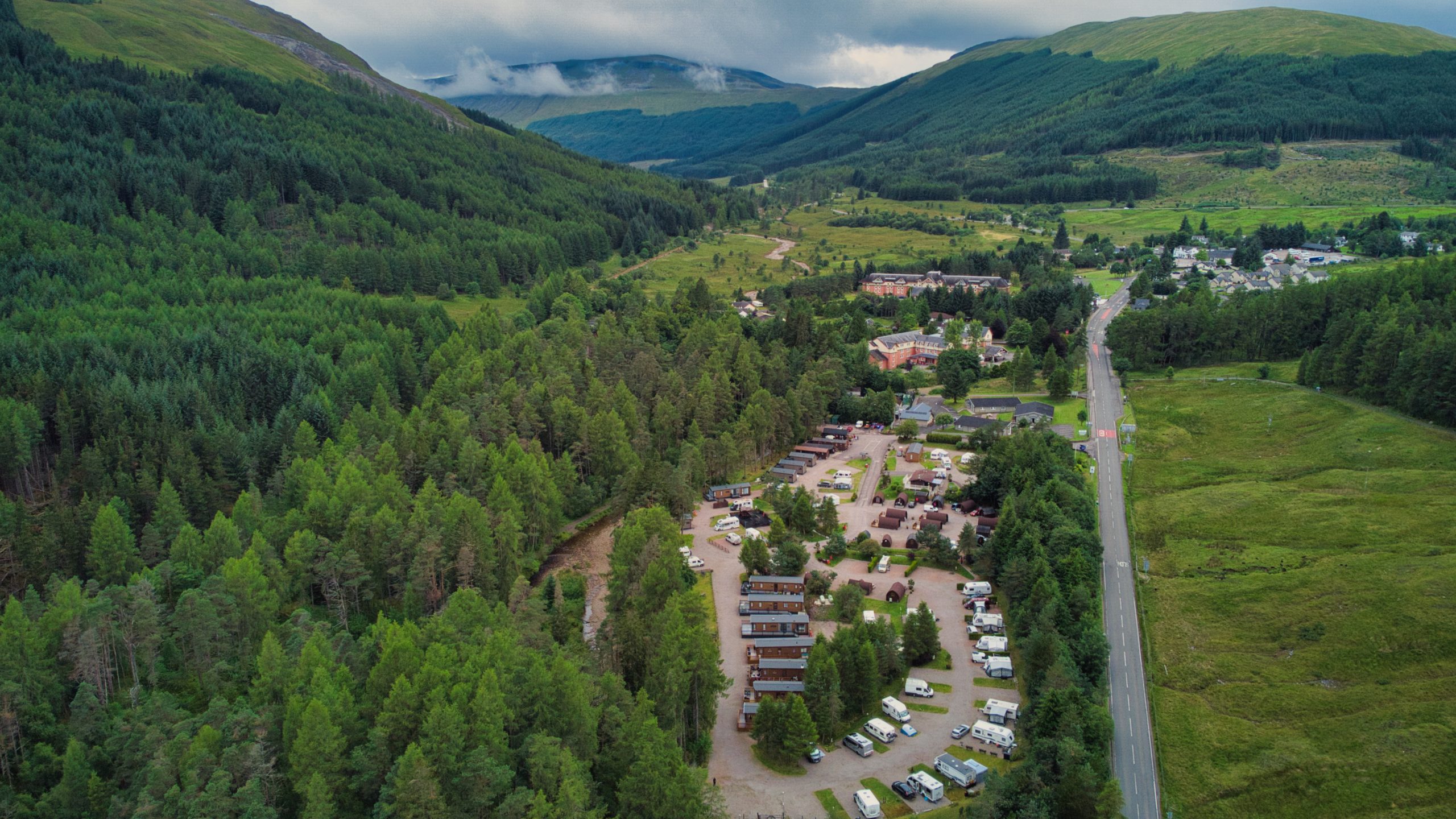 Tyndrum, a Highland kapuja